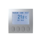 ABB - RTU 1.1.ZS RTC Zenit Silver Termostato con display, argento.
