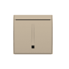 ABB - TH/U 1.1.ZC Card Holder e Tasca Porta Trasparente Zenit Champagne.