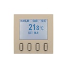 ABB - RT/U 1.1.ZC RTC Zenit Champagne TERMOSTATO CON DISPLAY, CHA.