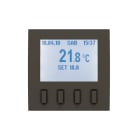ABB - RT/U 1.1.ZA RTC Zenit Anthracite TERMOSTATO CON DISPLAY, ANT. 2CSY249370R1202