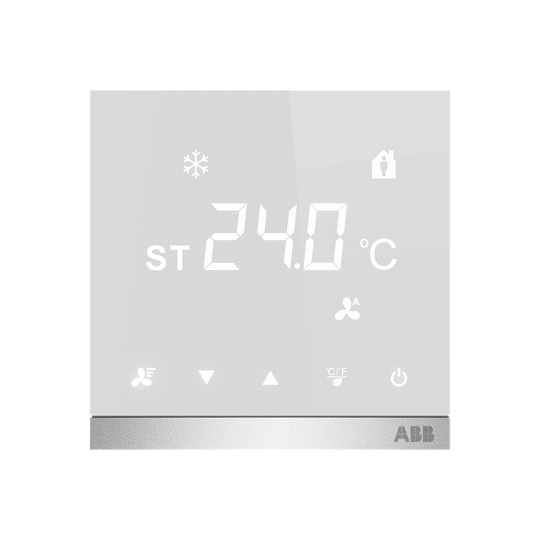 ABB - ABB Caldion Fan Coil RTC, 2/4 pipe, On/Off, FM, White, TERM. Caldion, Bianco, On/Off.