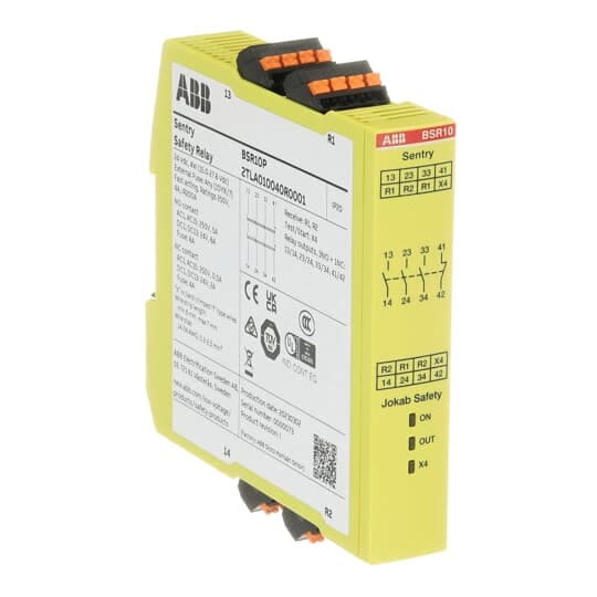 ABB - Sentry BSR10P Safety Relay Push-In