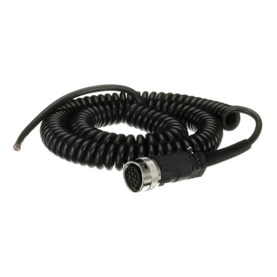 ABB - Spiral cable 3.2m with Cannon female connector HK32S4 12-WAYS ABB 3,2 M Spiral Cable