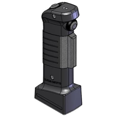 ABB - JSHD4/2 black LED anti-tamp tape with top part, front & top buttons.