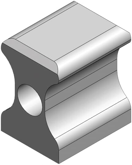ABB - Dalton tongue for top or bottom entry.