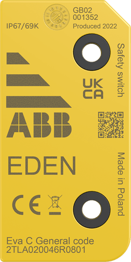 ABB - Actuator with general code for use with Adam EVA C.