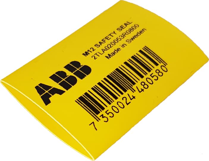 ABB - M12 Safety Seal - Heat shrinking tubes for M12 connectors, ensuring safety.