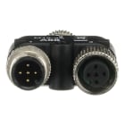 ABB - M12-3A Y-connector for cascade connection of DYNlink devices with M12-5 connector DIRAMAZIONE A Y M12. 2TLA020055R0000