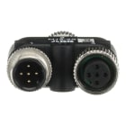 ABB - M12-3S Y-connector for cascade connection of DYNlink devices with StatusBus function.