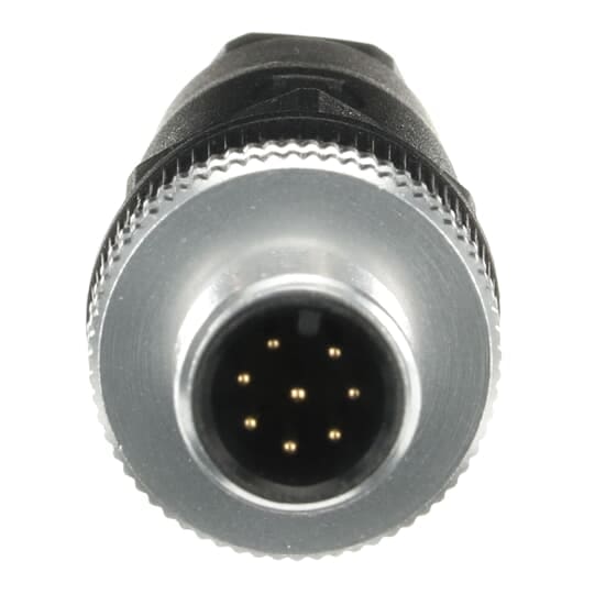ABB - M12-C04 Straight M12-8 male connector CONN.8P M12 MASCHIO TERMINALI A.