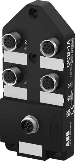 ABB - Box di connessione OCB-1A per un'installazione sicura e affidabile. Connetti facilmente i tuoi dispositivi elettrici con questo pratico box. 2TLA020055R3000