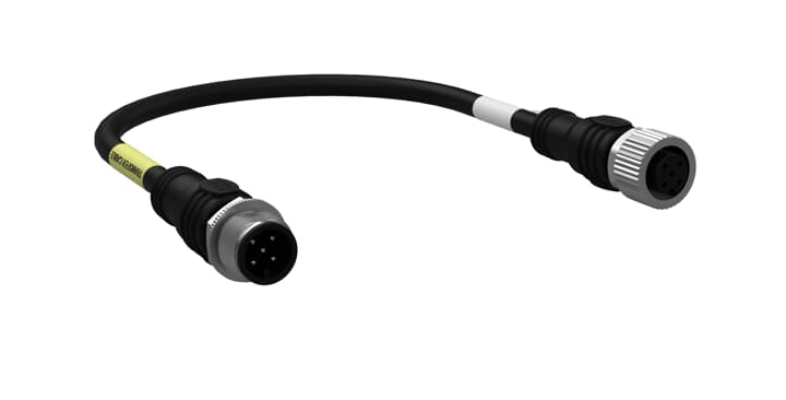 ABB - M12-CT0212 Cable with INDIV. ZONES, TINA 4/8 for IQ'S.