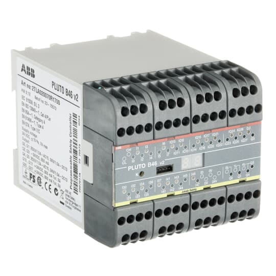ABB - Pluto B46 v2 Programmable safety controller PLC di sicurezza BUS.