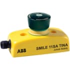 ABB - Safety stop button with adapter to DYNlink, M12-5 connector for SMILE 11 SA TINA TYPE ABB.