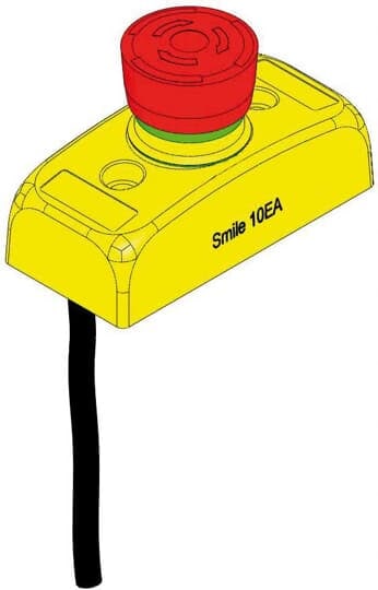 ABB - Emergency stop button 2NC with 1m cable SMILE 10 EA. 2TLA030051R0400