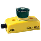 ABB - Safety stop button 2NC with one M12-5 connector SMILE 11 SA TYPE ABB.