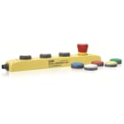 ABB - Push-button box for AS-i with 1 emergency stop button and 3 push-buttons - SMILE 41 EWWWA AS-I, not for new applications.