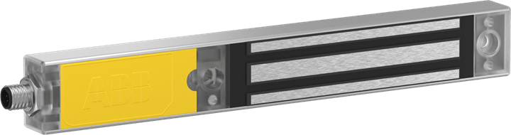 ABB - Electromagnetic lock with integrated ADAM OSSD, MAGNE 4 INFO M12-8 connector.