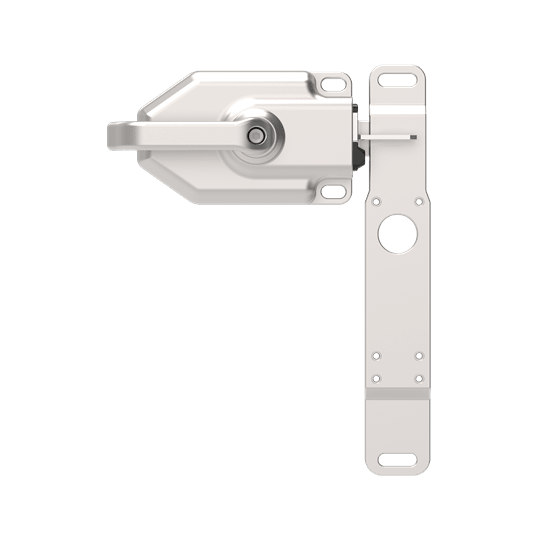 ABB - Maniglia in acciaio inossidabile sinistra MKey RFID 8/9RFZ con maniglia a L.