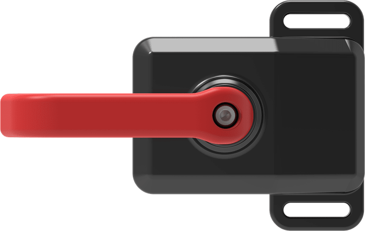 ABB - Maniglia di fuga posteriore in pressofusione sinistra.