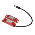 ABB - Non contact safety switch with 0,25 m cable and M12 SENSE7, QC CABLE, 2NC/1NO LED.