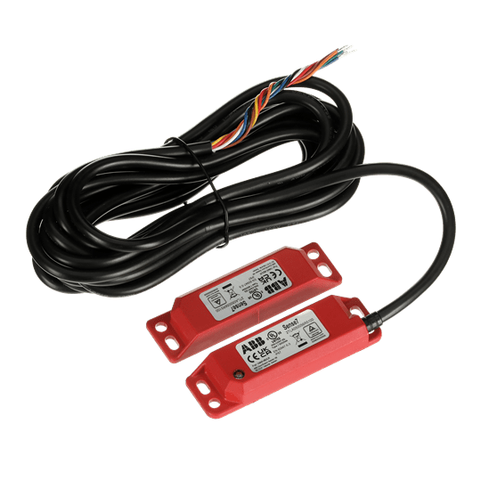 ABB - Non contact safety switch with 5m cable SENSE7 2NC/1NO LED.