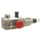 ABB - Pull wire emergency stop switch, 2NC+2NO, M20, button and LED, stainless steel, LINESTRONG2Z, ESTOP/LED.