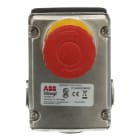 ABB - Emergency stop button 2NC+2NO, M20, stainless steel ESTRONGZ E-STOP 2NC/2NO, M20, SS.