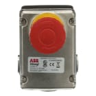 ABB - Emergency stop button 2NC+2NO, M20, stainless steel ESTRONGZ E-STOP 2NC/2NO, M20, SS. 2TLA050220R0020