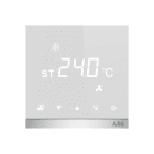 ABB - F-H Caldion RTC 2/4 pipe 0-10V Black FCR-F-2-4.6.21.1-81TER.CALDION NER.0-10V.