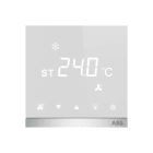 ABB - F-H Caldion RTC 2/4 pipe 0-10V Black FCR-F-2-4.6.21.1-81TER.CALDION NER.0-10V.