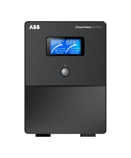 ABB - UPS PowerValue 11LI Pro 800 VA - POWERVALUE 11LI PRO 800 VA 4NWP100176R0001