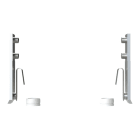ABB - Cerniere pannello aria con supporto per coverplate.