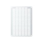 ABB - Aria 43 Mounting Plate (Steel) Perforated for Aria 43 Perforated Plate.
