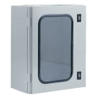 ABB - Aria 75 Cabinet+Window 2pls DB 3mm Quadro Porta Trasparente con 2 PU 4TBA831814C0100