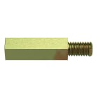 ABB - Studs with key WID M6-M6 H=25 (100) and spacer NR.9 M6-M6 L25 type 2. 4TBC811454R0100