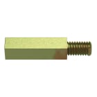 ABB - Studs with key WID M6-M6 H=25 (100) and spacer NR.9 M6-M6 L25 type 2.