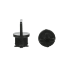 ABB - Set of 2 knobs for screw and 2 viti ad aletta.