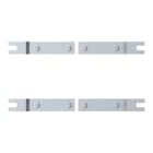 ABB - Set of 4 stainless steel mounting brackets for secure installation.