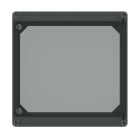 ABB - APO 41 Cover C/Portello Hinged Transparent RAL7035.