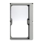 ABB - APO 11 Cover C/Portello Hinged Transp. RAL7035