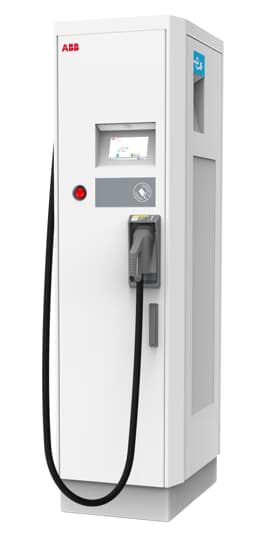 ABB - Terra 54 C 50kW charger, CCS 2, 3.9m cable, CE certification.