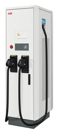 ABB - Terra 124HC 120 kW charger, CCS 2 + CCS 2, 3.9m cables 400 A.