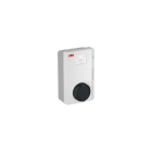 ABB - Terra AC wallbox type 2, socket with shutter, 1-phase/32 A, MID certified, RFID, display and 4G, 7,4KW.
