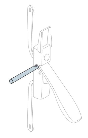 ABB - Accessory for handle locking Accessorio per lucchettabilita.
