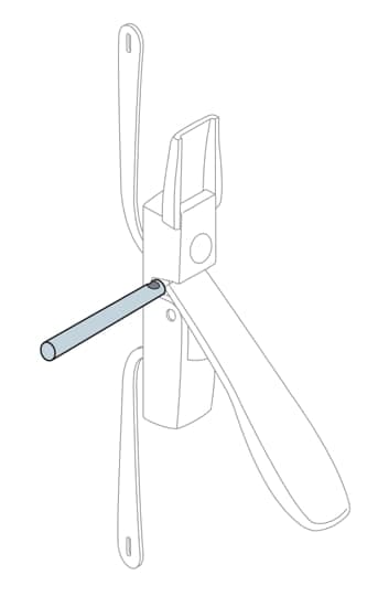 ABB - Accessory for handle locking Accessorio per lucchettabilita.