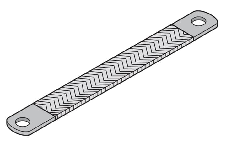 ABB - Cavi messa terra 16mmq lunghezza 300mm per installazioni elettriche.