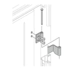 ABB - N.4 hinges 180 door opening left/right cerniere 180 apertura porta dx o sx. CR0181