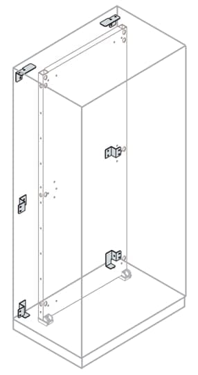 ABB - PLATE BACKING KIT ARRETRAMENTO PIASTRE DI FONDO