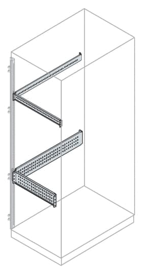 ABB - N.2 Crosspieces H=100mm W/D=400mm and TR.Fondo H=100mm X Piastre L/P=400mm.